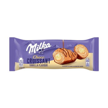 Круасан в шоколаді глазурі ваніль 50г Milka Kraft 1/15906 фото