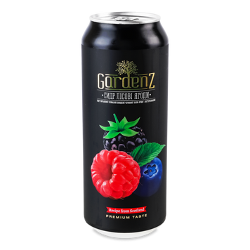 Сидр Gardenz PARTY MIX Лісові ягоди з/б 0,5л 4/23396 фото