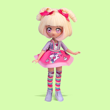 Лялька Цукерочка-Єдиноріг Hello Kitty HKTF0400 4SF Manga Dolls 36/152779 фото