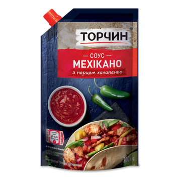 Соус Мехікано д/п 200г Торчин 9/8023 фото