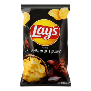 Чіпси картопл реберця гриль 120г Lay's 9/24170 фото