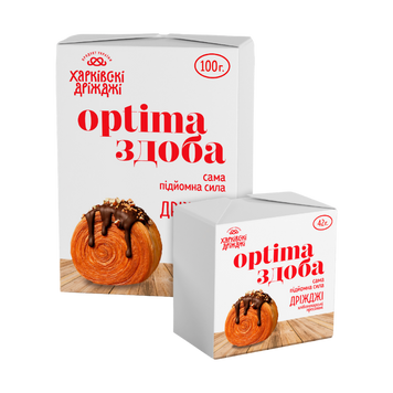 Дріжджі &laquo;Оптіма Здоба&raquo; Харків, 100 г 9/28188 фото
