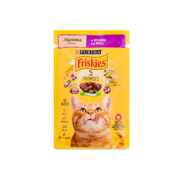 Корм для котів ягня у підливці 85г Friskies Nestle 39/4461 фото