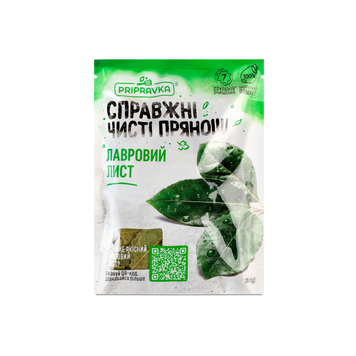 Лавровий лист цілий м/у 20г Приправка 9/03370 фото