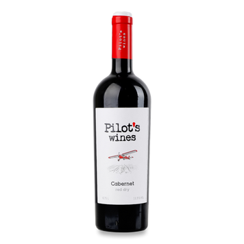 Вино Pilot&rsquo;s Wines Каберне червоне сухе 0,75л 4/24225 фото