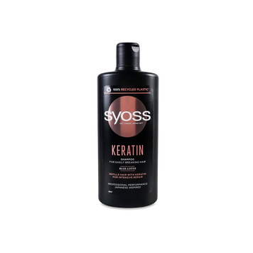 Шампунь для/сухого волосся Keratin Hair Perfection 500/440мл SYOSS 08/30129 фото