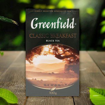Чай чорний Classic Breakfast к/у 100г Greenfield 7/3598 фото