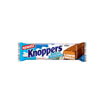 Шоколадний батончик кокос 40г Knoppers 1/15330 фото