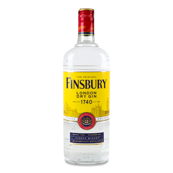 Джин Finsbury 37,5% 1л 4/9936 фото