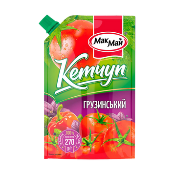 Кетчуп Грузинський д/п 270г МакМай 9/34987 фото