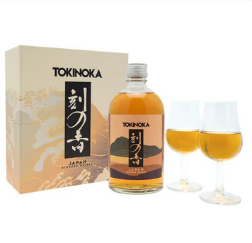 Набір Віскі Tokinoka 40% 0,5л + 2 бокали 4/15769 фото