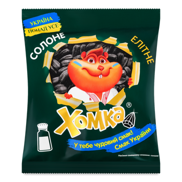 Насіння соняшникика смаж сол Елітне 110г Хомка 9/13184 фото