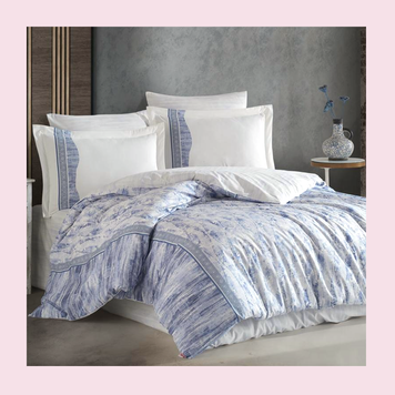 КПБ Poplin Ventura 160*220/50*70*1шт Hobby 27/117507 фото