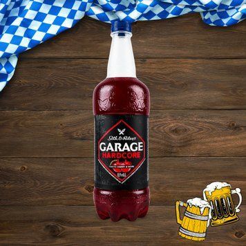 Пиво Garage Cherry & More світле спеціальне пастеризоване 0,9 л Garage 4/21643 фото