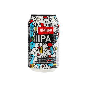 Пиво Mahou Session IPA світле 0,33 л 4/24437 фото