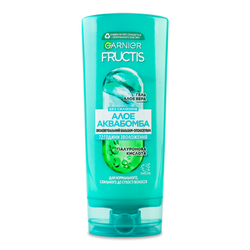 Бальзам алое аква бомба для нормального волосся 200 мл Fructis 07/27513 фото