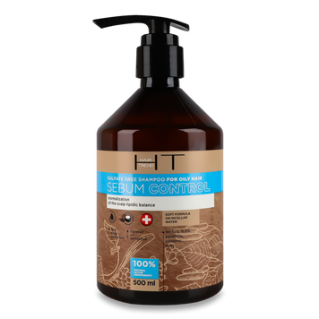Шампунь для жирного волосся без сульфат Sebum&nbsp;Control 500мл Hair Trend 07/24629 фото