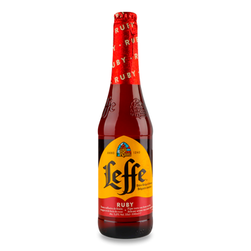 Пиво Бельгія LEFFE Ruby ск 0,33л 4/22774 фото