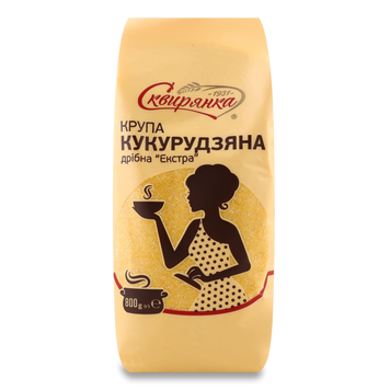 Крупа кукурудз дрібна Екстра 800г Сквирянка 9/38859 фото