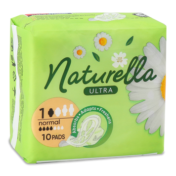 Прокладки гігієничні Ultra Normal 10шт NATURELLA 06/0118 фото