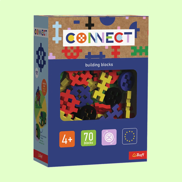 Набір деталей для конструктора Connect boys 70шт Trefl 26/27783 фото