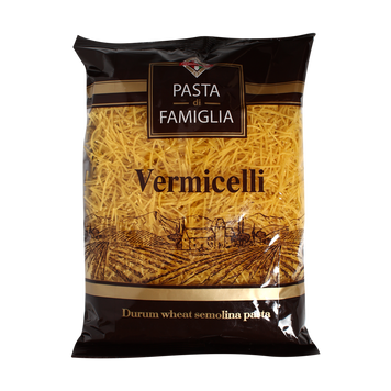 Мак Vermicelli 400г Раsta Di Famiglia 9/27621 фото