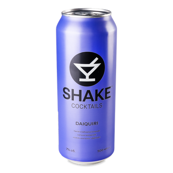 Коктель с/а SHAKE Дайкірі з/б 0,5л алк 7%/8,6% 4/5850 фото