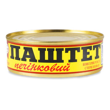 Паштет Печінковий з/б б/кл 240г ОНИСС 9/8867 фото