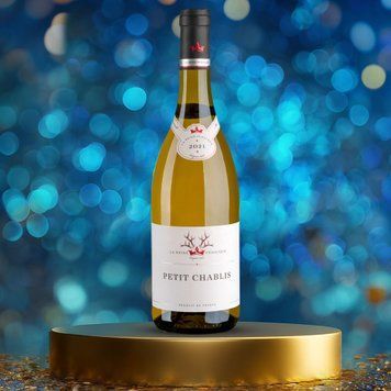 Вино Франція біле сухе La Reine Pedauque Chablis 0,75л 4/23890 фото