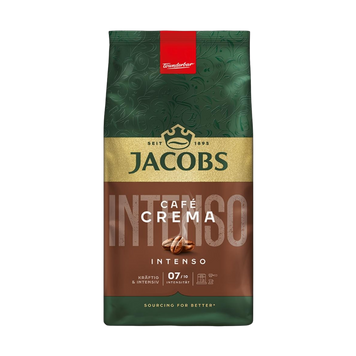 Кава зернова Cafe Crema Intenso м/у 1кг Jacobs Monarch 7/12635 фото