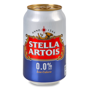 Пиво безалкогольне Stella Artois 0,33 л 4/21653 фото