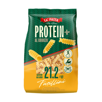 Макарони Фузілліні al bronzo Protein+ п/е 400г La Pasta 9/41533 фото