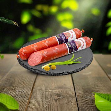 Ковбаса Салямі по-віденськи н/к 1ґ в/у СМК Україна 8/10247 фото