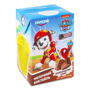 Коктель молочний Данколекція 2.5% Какао т/с 212г DANONE 2/6856 фото