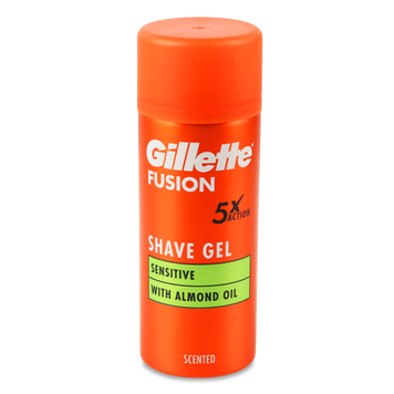 Гель для гоління Fusion Ultra Sensitive 75мл GILLETTE 08/37521 фото