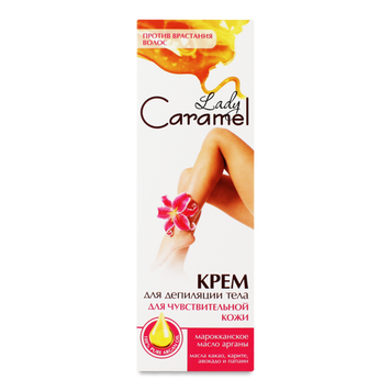 Крем для депіляції чутливої шкіри 100мл Caramel 08/19203 фото
