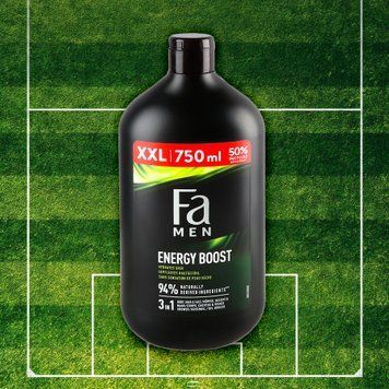 Гель для душу чоловічий Sport Energy Boost 750мл FA 07/24979 фото