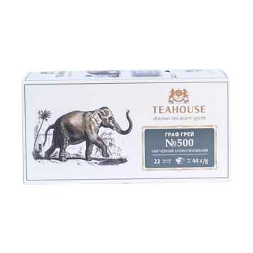 Чай&nbsp;чорний&nbsp;Граф&nbsp;Грей&nbsp;к/у ф/п 22*2г Teahouse 7/12334 фото