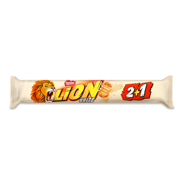 Шоколадний батончик Lion Вайт Рок 90г Світоч Nestle 1/20456 фото