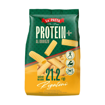 Макарони Рігатоні al bronzo Protein+ п/е 300г La Pasta 9/41534 фото
