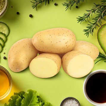 Картопля молода біла мита 8/8479 фото