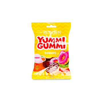 Цук-ки Yummi Gummi Donuts желейні м/у 70г Рошен 1/19564 фото
