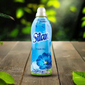 Кондиціонер для тканини Небесна Свіжість 880 мл SILAN 07/26628 фото