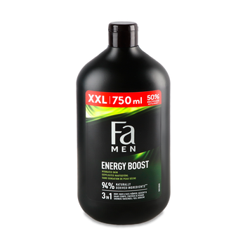 Гель для душу чоловічий Sport Energy Boost 750мл FA 07/24979 фото