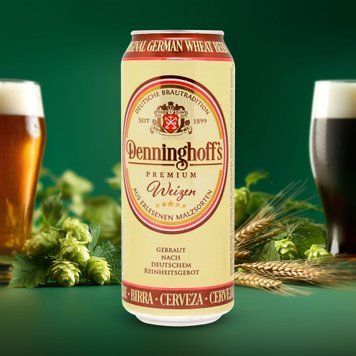 Пиво Німеччина Denninghoff's Weizen світле з/б 0,5л 4/20959 фото