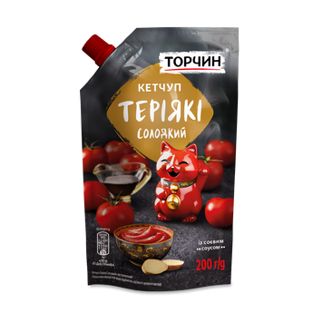 Кетчуп Теріякі д/п 200г Торчин 9/40792 фото