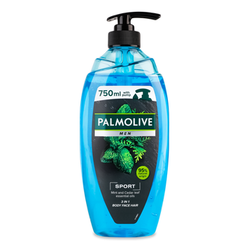 Гель для душу чоловічий Спорт 2в1 750мл PALMOLIVE 07/16004 фото