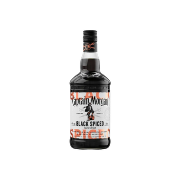Напій алк.на основі рома Captain Morgan Spiced Black 40% 0,7л 4/12925 фото