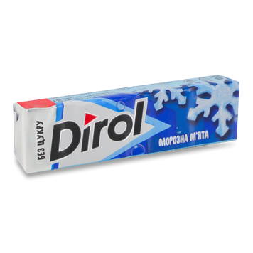 Жувальна гумка Dirol Морозна м'ята 13,6г Kraft 1/9104 фото