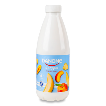 Йогурт DANONE 1.5% Персик-диня пляш 800г 2/7354 фото